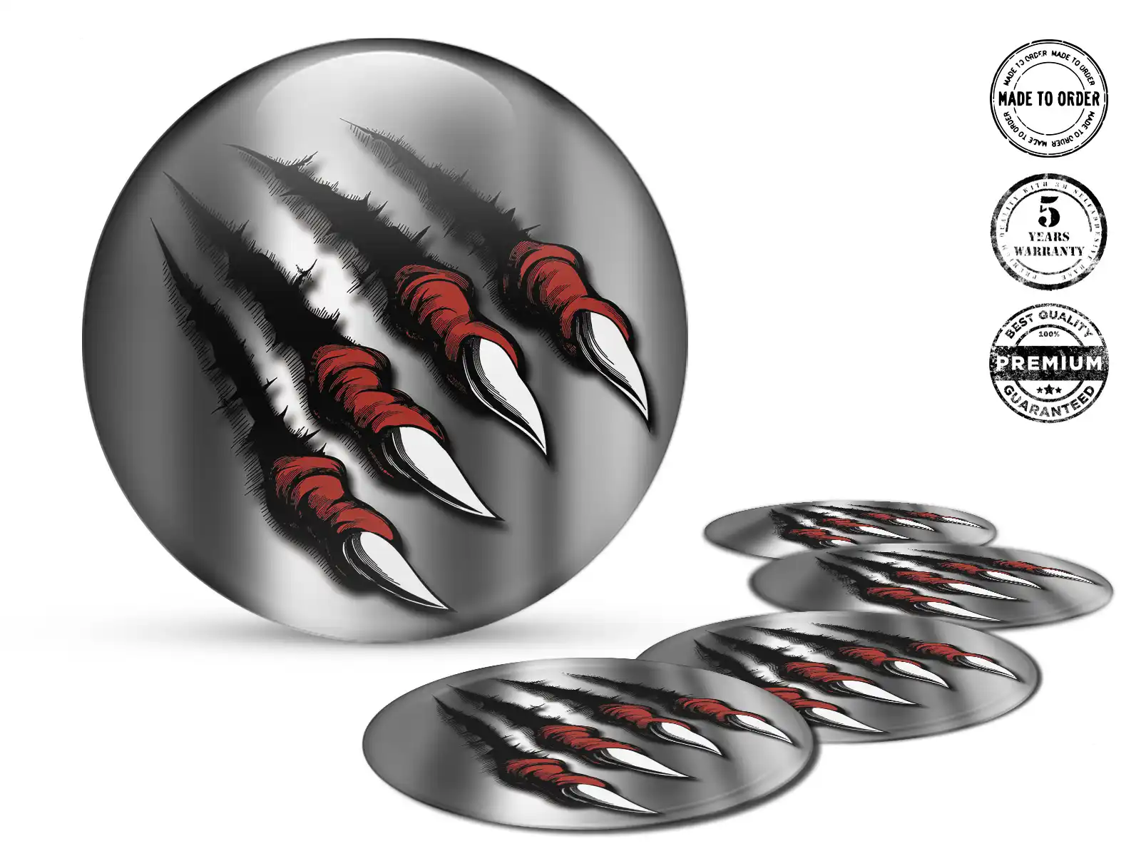 Adesivo Silicone Custom Brand Quantum Prism